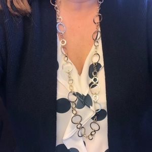 Chico’s Long Circle Necklace